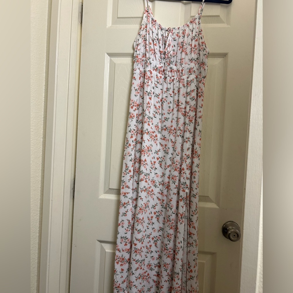 Floral midi dress